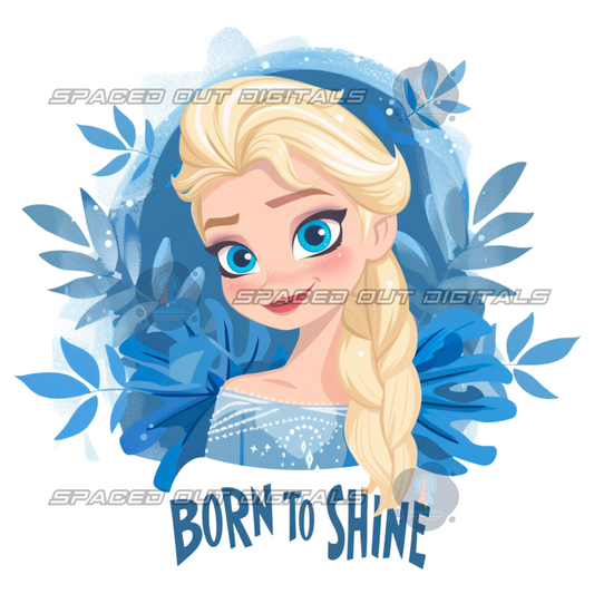 Born To Shine PNG
