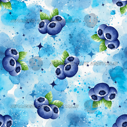 Slipper Princess Blueberries Coordinate