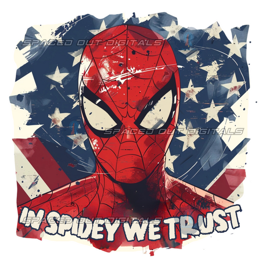 In Spidey We Trust PNG