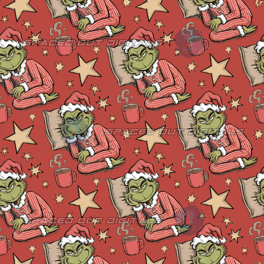 Sleeping Green Guy