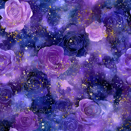 Space Ships Floral Jars Coordinate