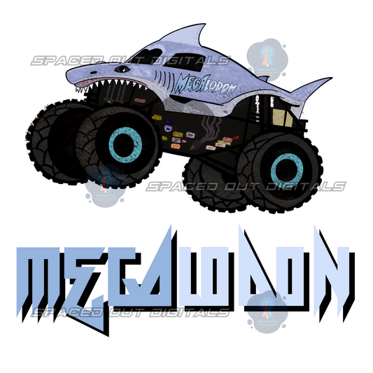 Shark Truck PNG