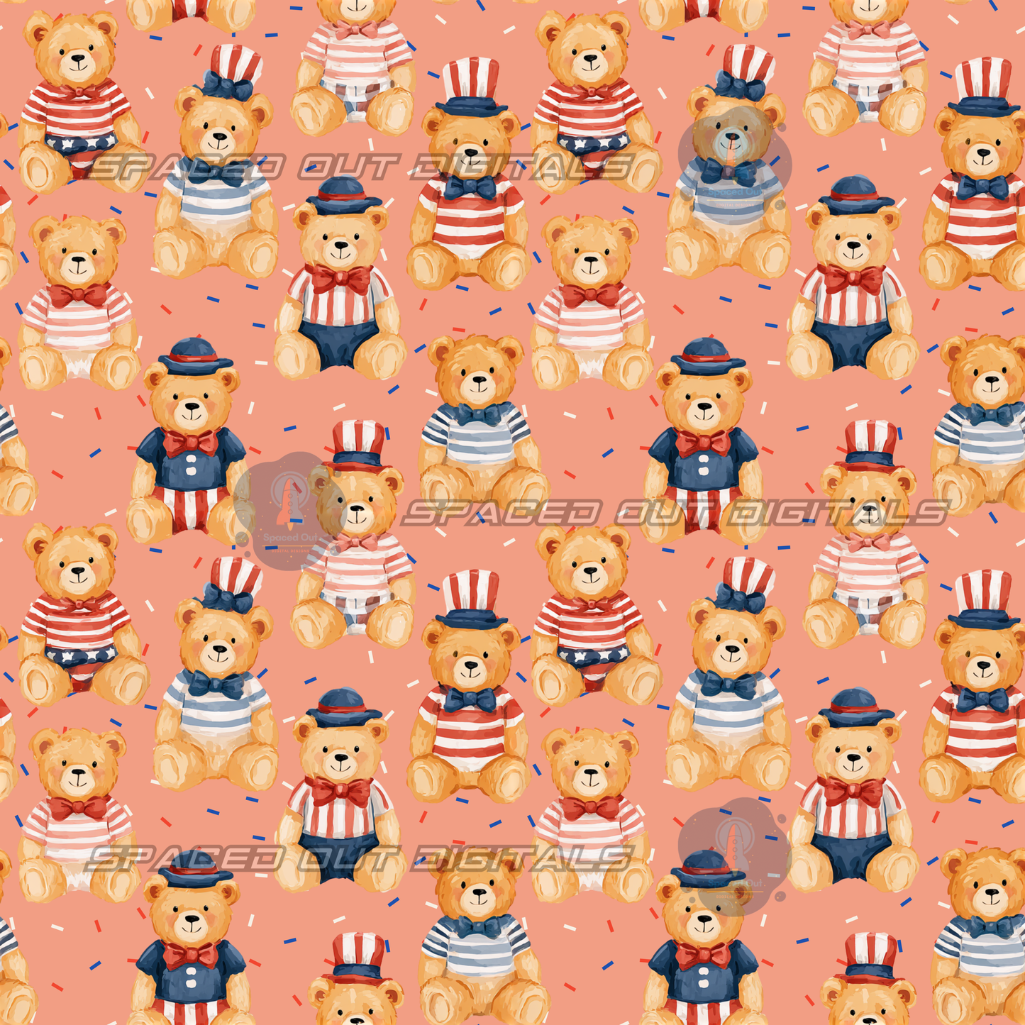 Patriotic Teddy Bears