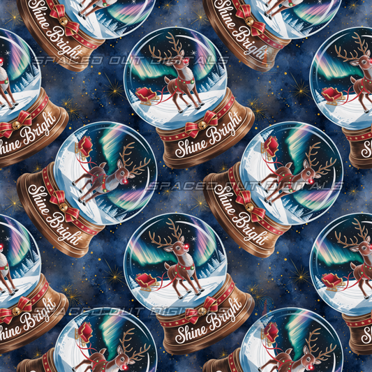 Red Nose Reindeer Globes