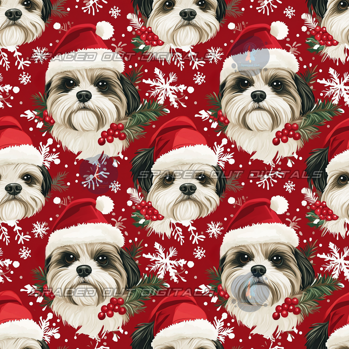 Shih Tzu Christmas