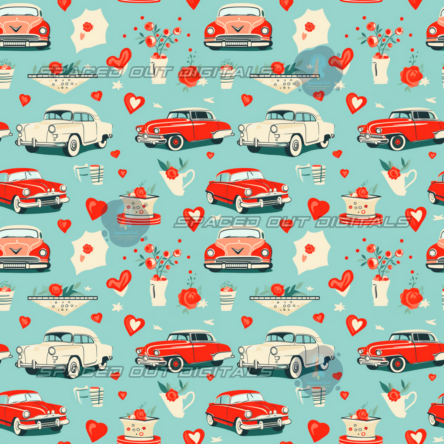 Vintage Car Valentines