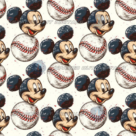 Magic Mouse Baseball White