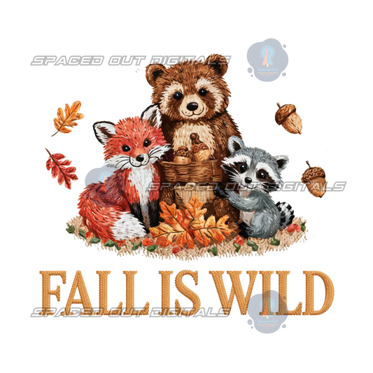 Fall is Wild PNG