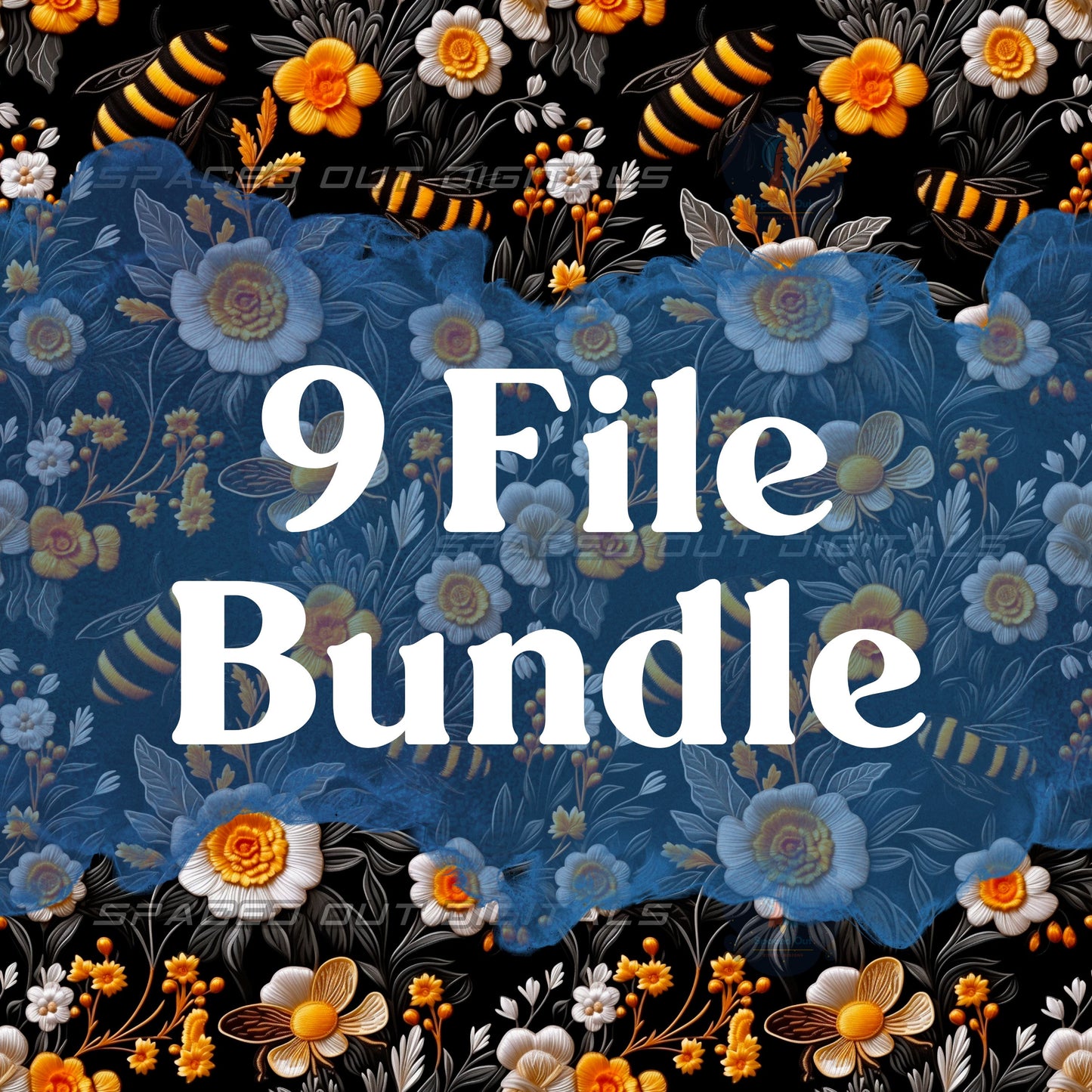 Flower Embroidery Bundle