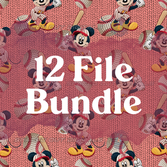 Embroidery Magic Mouse Sports Bundle