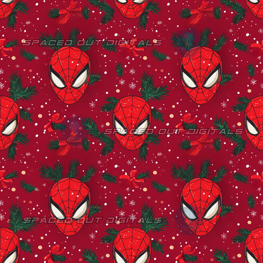 Christmas Spidey Heads