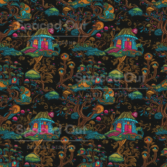 Embroidery Enchanted Forest 3
