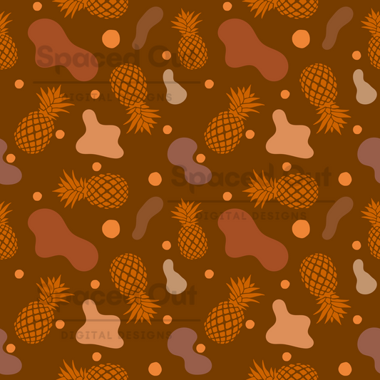Boho Pineapple Brown