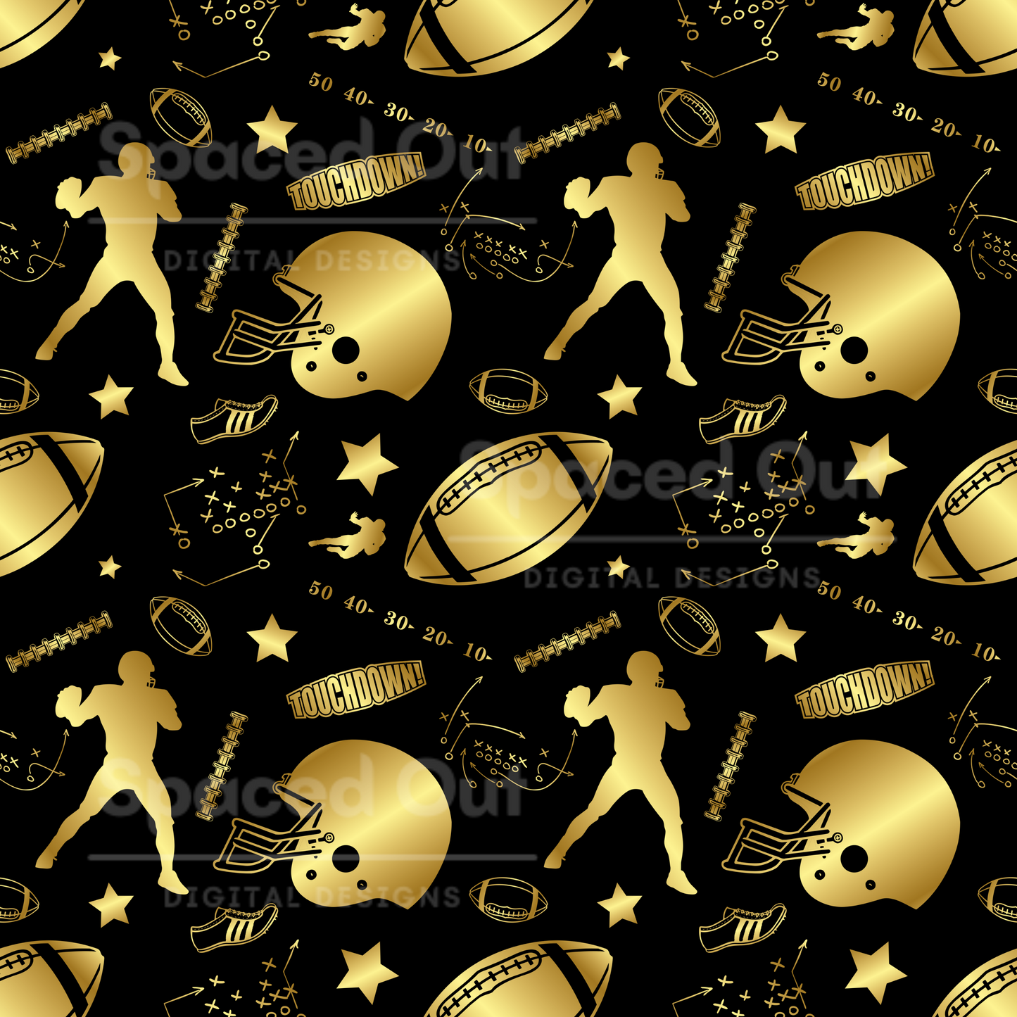 Gold Football