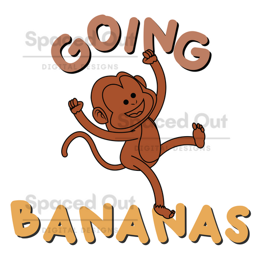 Going Bananas PNG