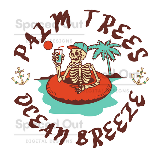 Summer Skulls PNG