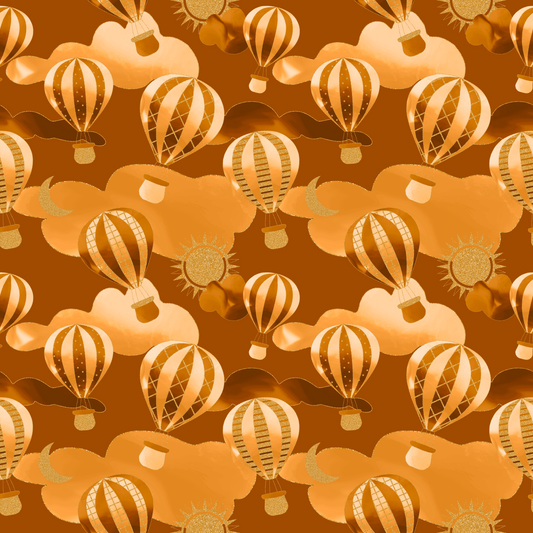 Gold Air Balloons