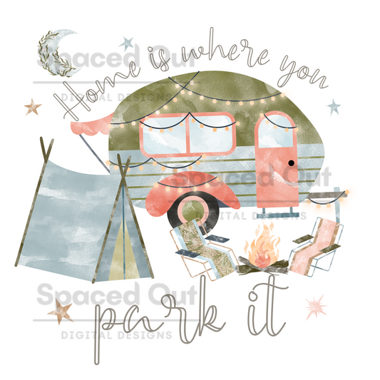 Home Is Where You Park It PNG