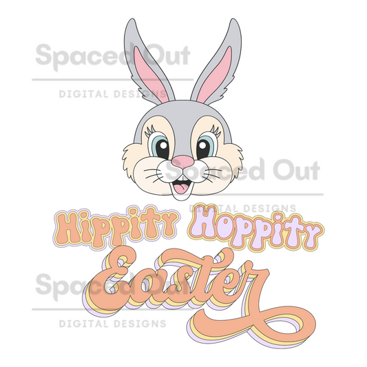 Hippity Hoppity Easter PNG