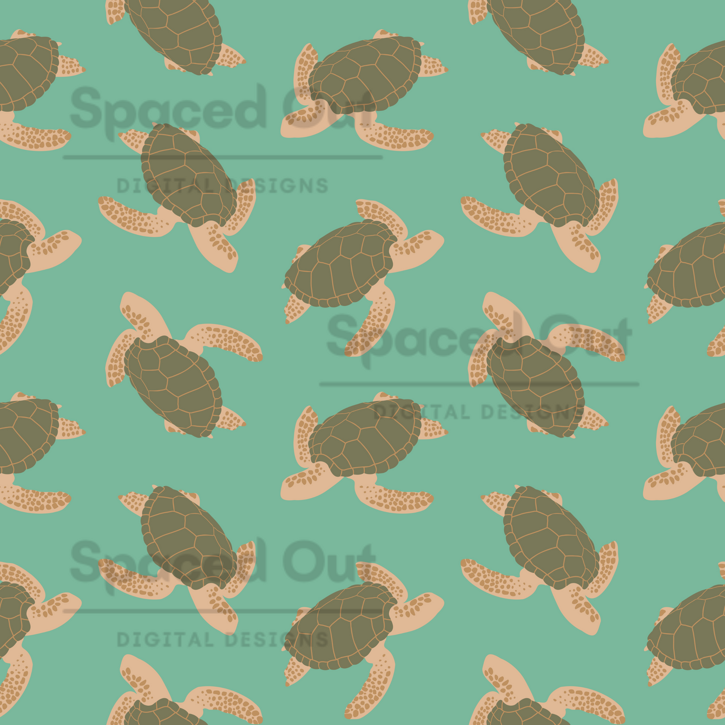 Turtle Silhouette