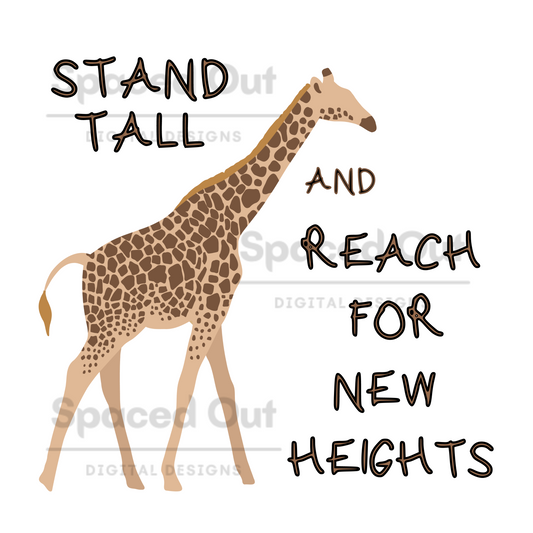 Giraffe Silhouette PNG