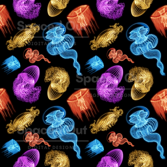 Neon Jellyfish