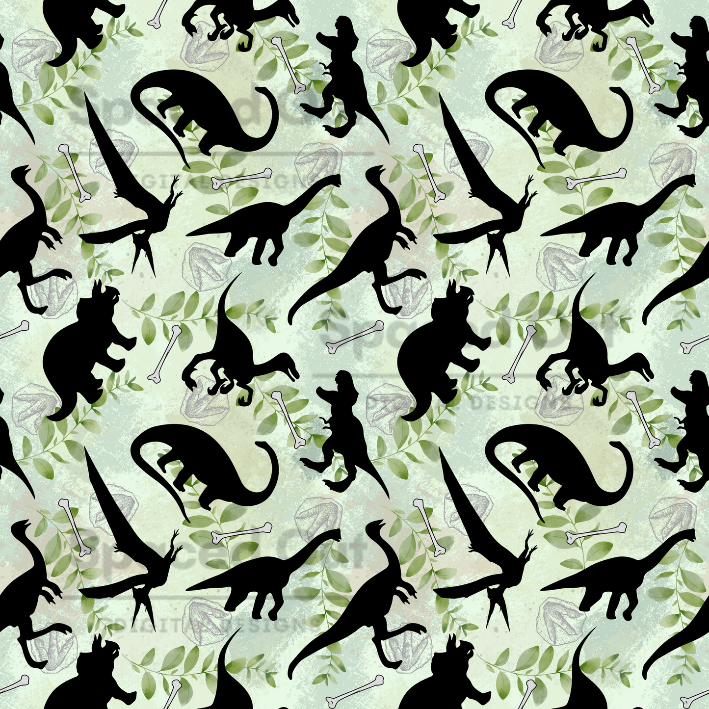 Dino Silhouette