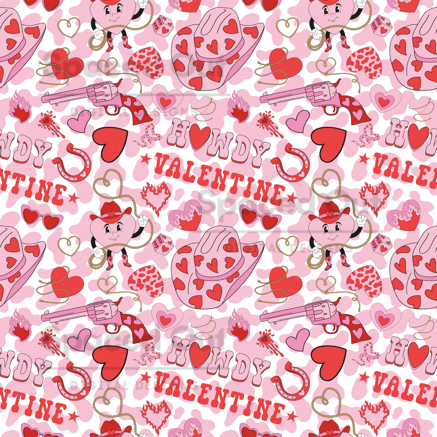 Western Valentines White