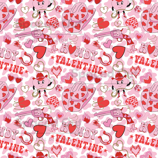 Western Valentines White
