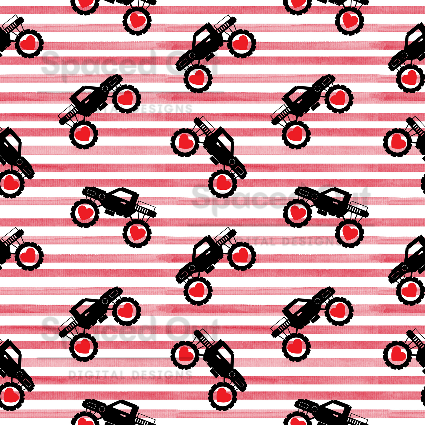 Vday Trucks (Stripes)