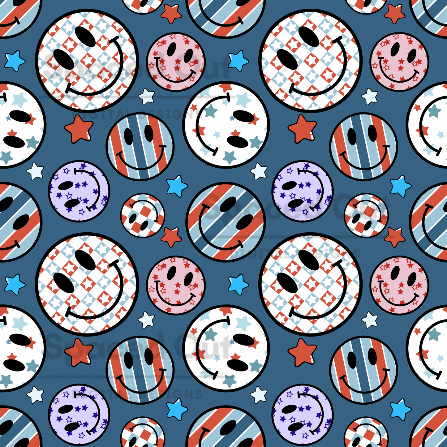 4th Of July Smileys