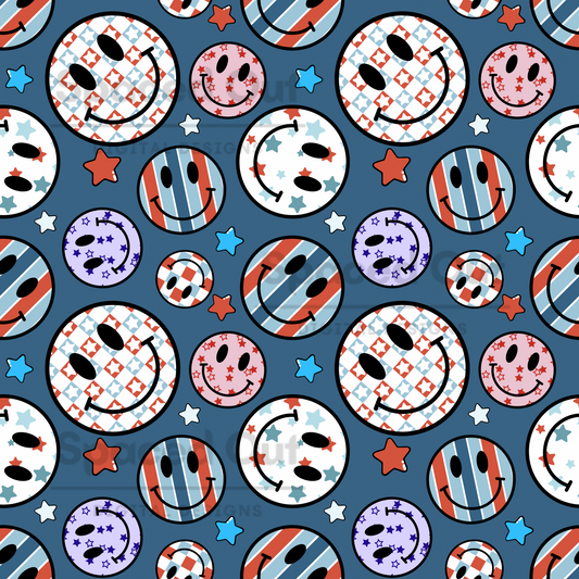 4th Of July Smileys