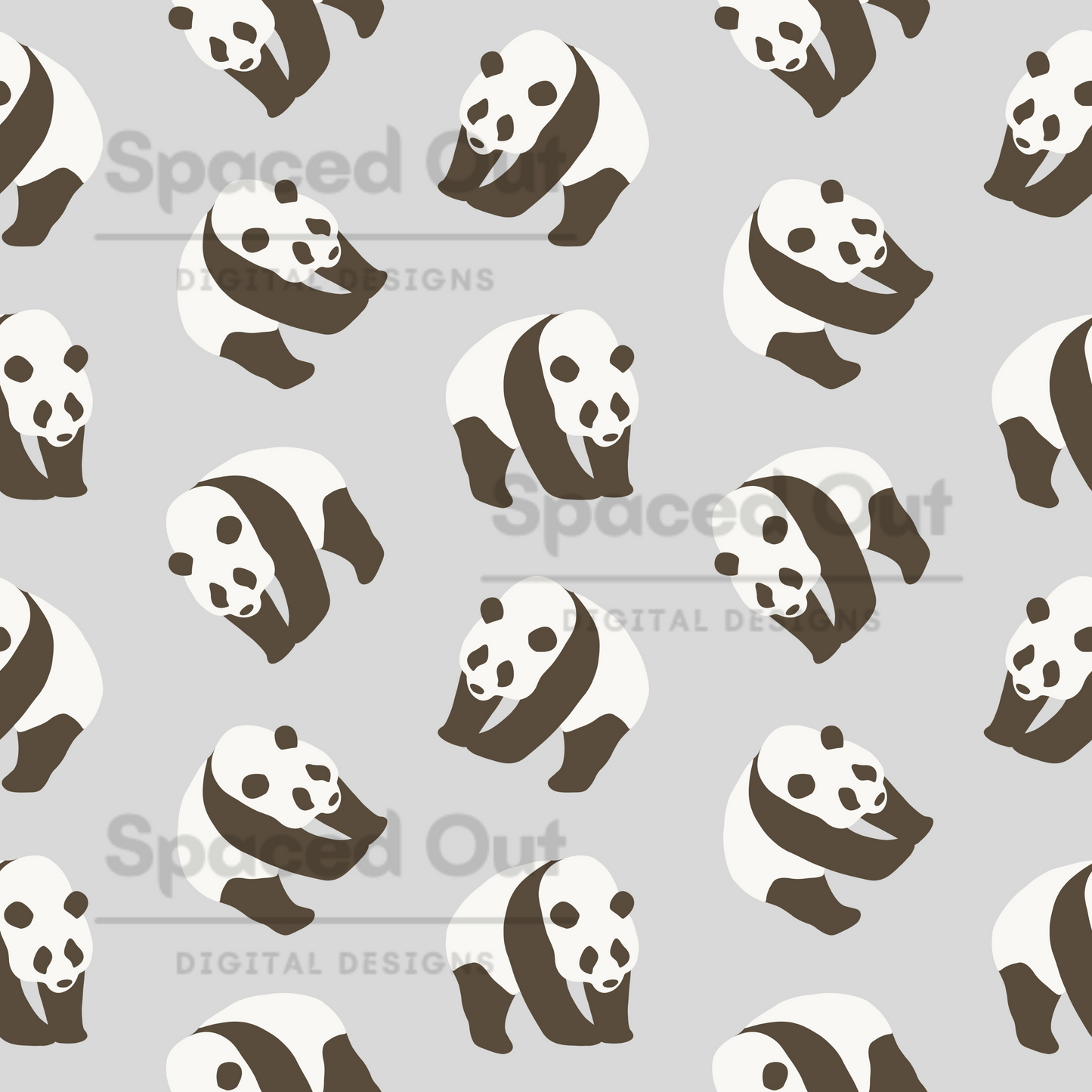 Panda Silhouette