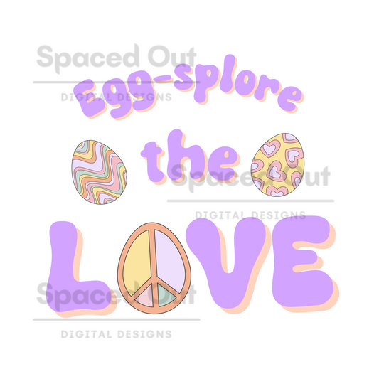 Eggsplore The Love PNG