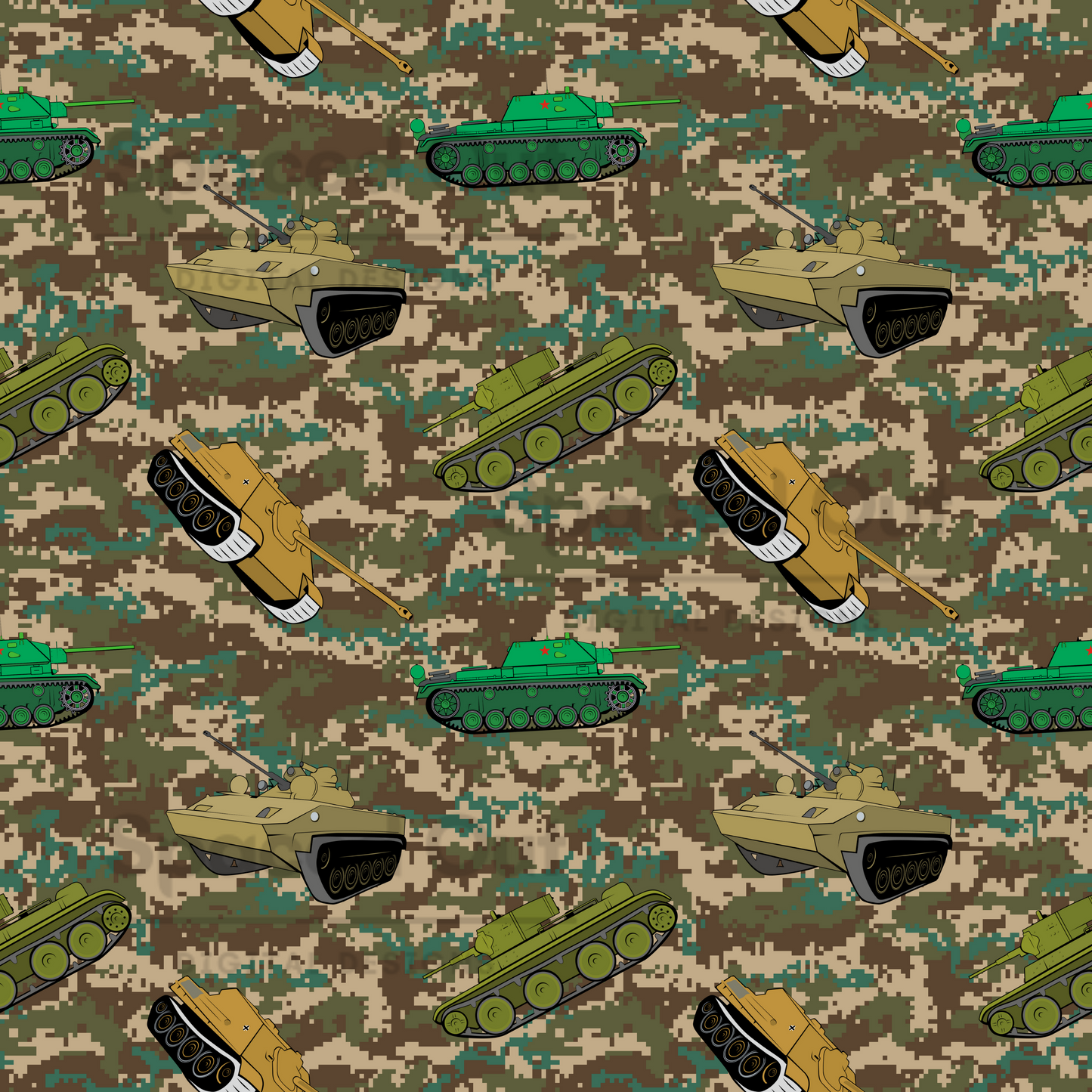 Tanks (Digital Camo)