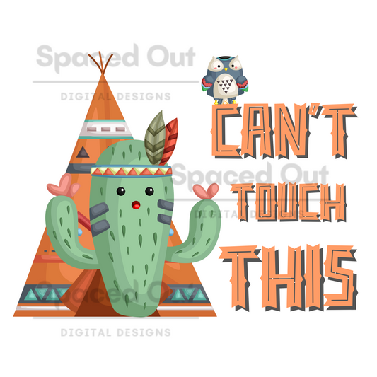 Cant Touch This PNG