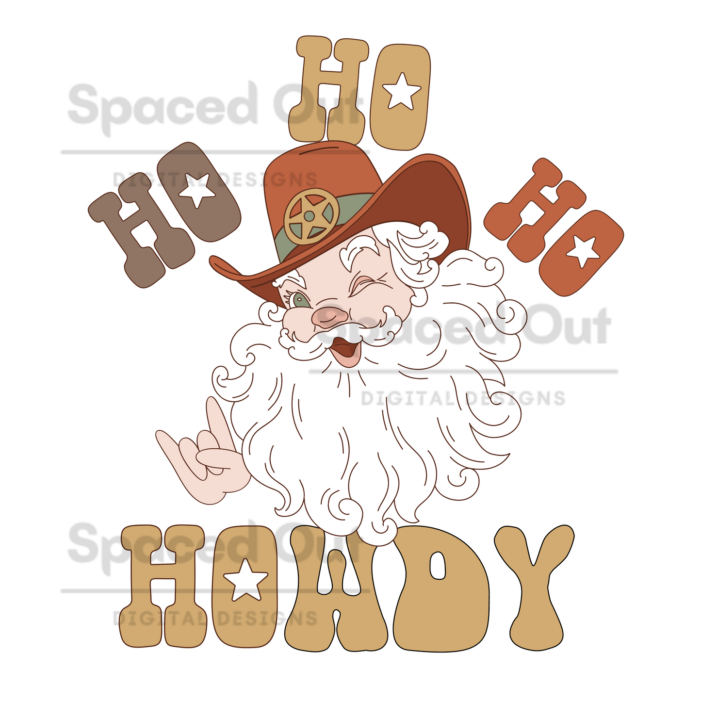 Ho Ho Howdy PNG