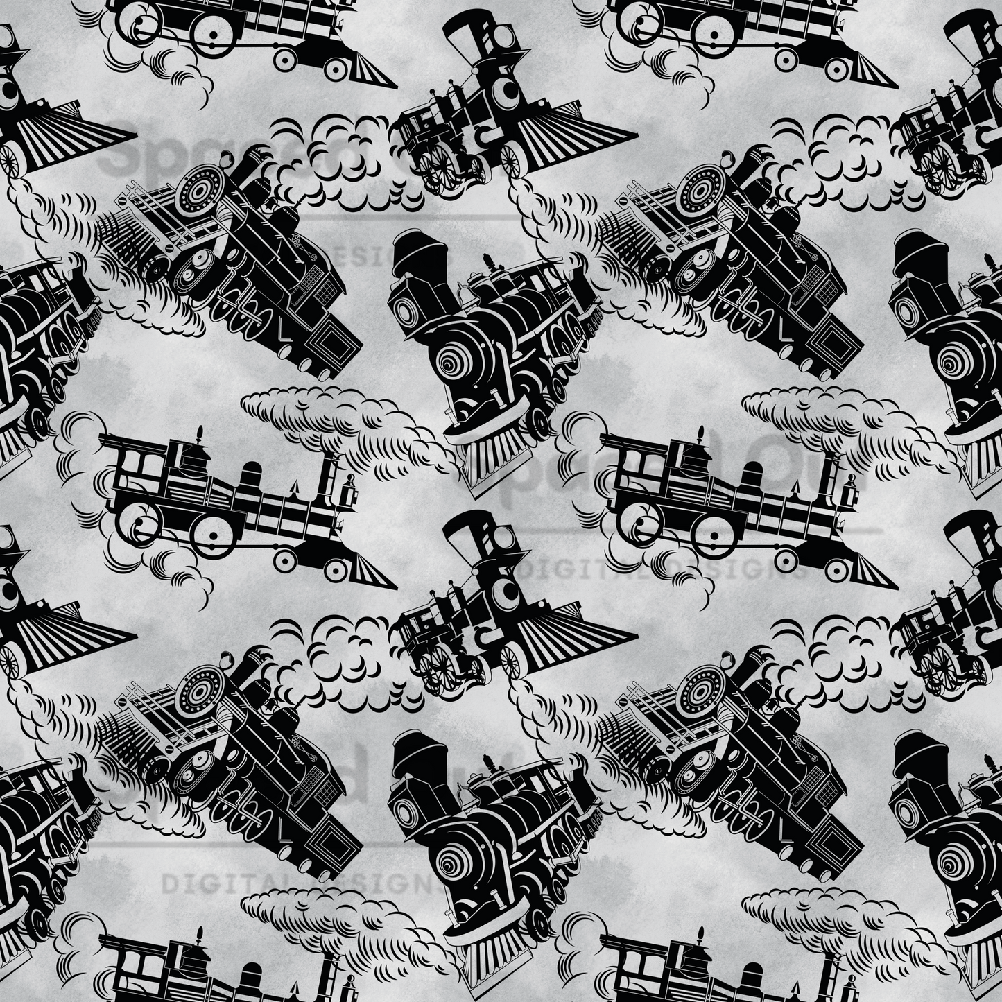 B&W Trains