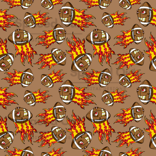 Flaming Footballs