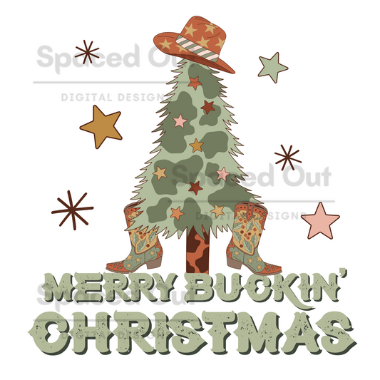 Merry Buckin Christmas PNG