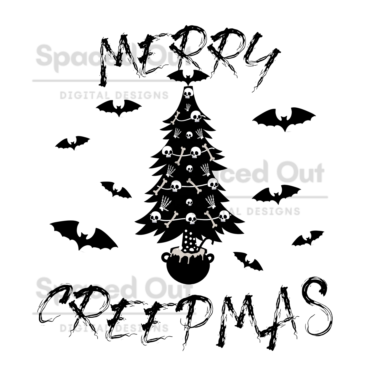 Merry Creepmas PNG