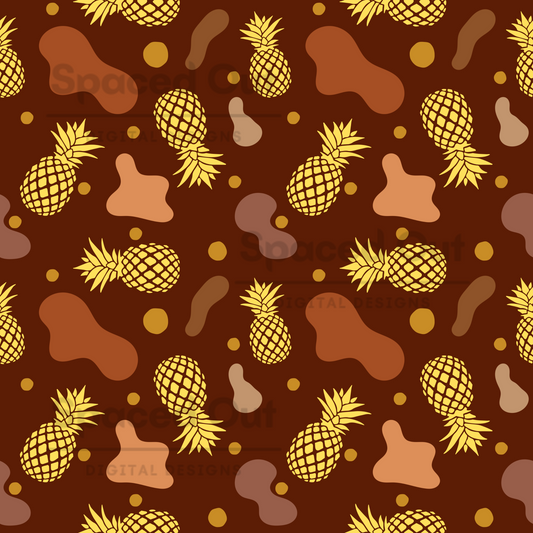 Boho Pineapple Yellow